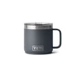 Yeti Rambler 14oz 414ml Stackable Mug, charcoal tummanharmaa