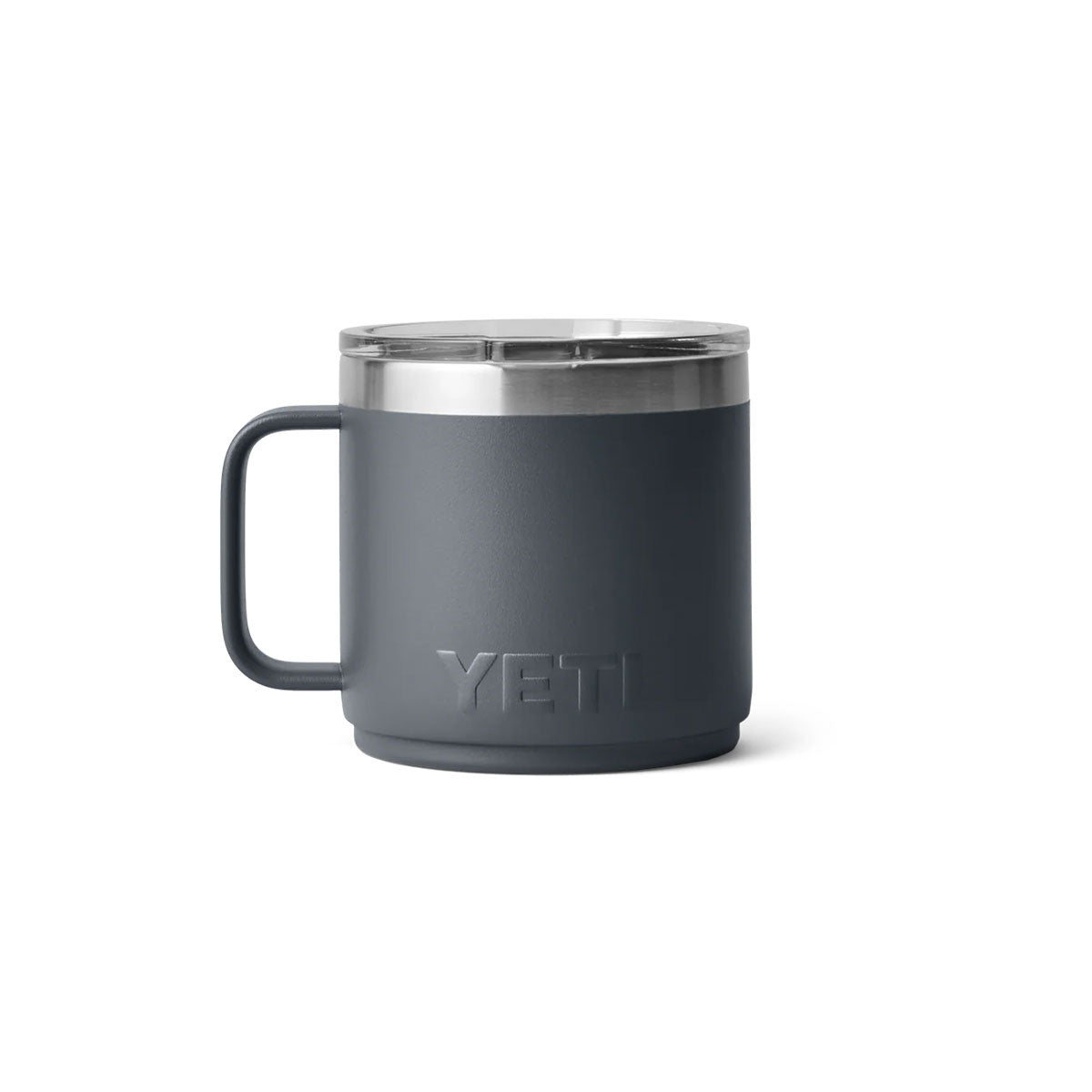 Yeti Rambler 14oz 414ml Stackable Mug, tummanharmaa, charcoal