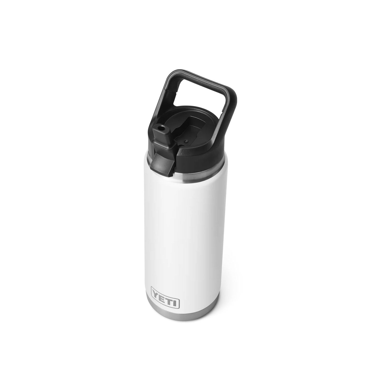 yeti rambler 26oz 769ml Bottle, juomapullo pillillä, valkoinen