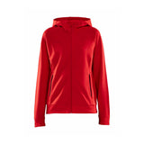 CORE Soul Full Zip Hood naisten huppari punainen