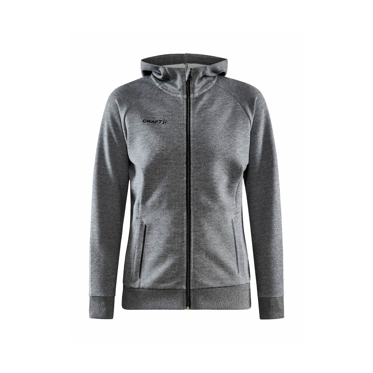 CORE Soul Full Zip Hood naisten huppari tummanharmaa