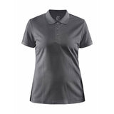 CORE Unify Polo Shirt naisten tummanharmaa