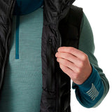 Verglas Down Vest 2.0, musta, vetoketjullinen sisätasku