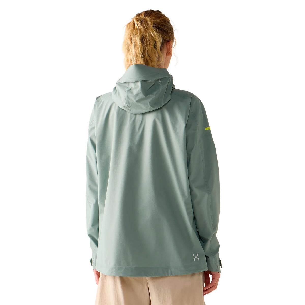 Haglöfs LIM Airak Gore-tex naisten kuoritakki naisten, vihreä, selkä