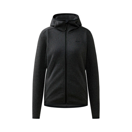 Haglöfs Swook II Mid Hood naisten hupullinen fleecetakki, meleerattu musta