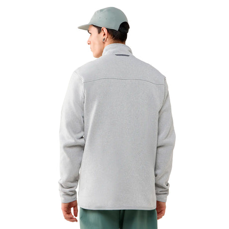 Haglöfs fleecetakki Swook II Mid Jacket, vaaleanharmaa, selkäpuoli