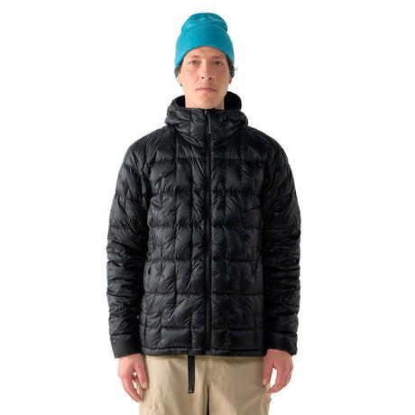 Hede Down Hood Men, true black, musta