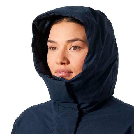 Helly Hansen Urban Pro naisten parkatakki, navy, huppu