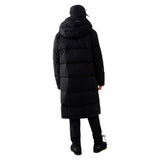 Liden Long Down Parka Men, musta, selkä