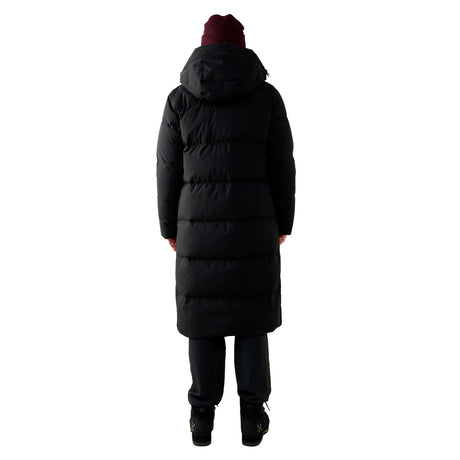 Liden Long Down Parka Women, true black, selkä
