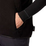 Men's Varde Fleece Vest 2.0, musta, tasku