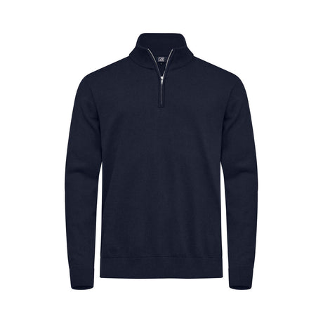 Cutter & Buck Oakville Half Zip Sweater Men tummansininen