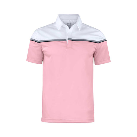 Seabeck Polo pinkki valkoinen