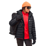 Spitz Down Hood Women, musta