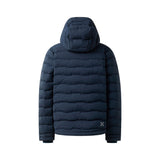 Spitz Down Hood Women, tarn blue, selkä
