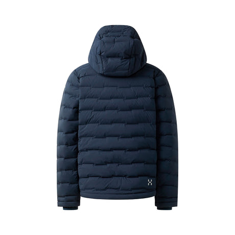Spitz Down Hood Women, tarn blue, selkä
