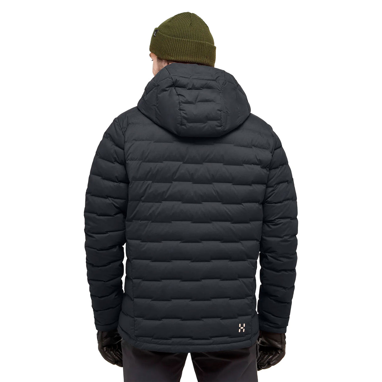 Spitz Down Hood, musta, selkä