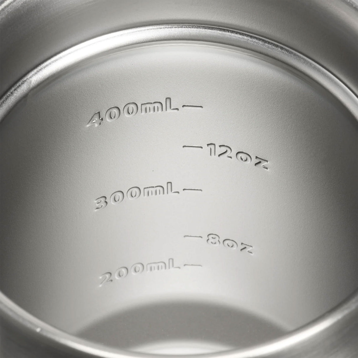 Stanley Everyday Suburban Mug 0.47L mukin sisäpuoli, mitta-asteikko