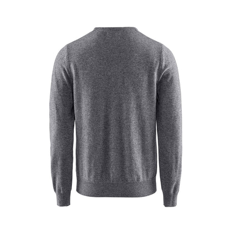 Berkeley Sutton Cashmere Crew Neck, tummanharmaa selkä