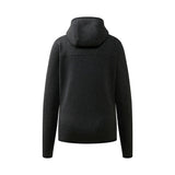 Haglöfs Swook II Mid Hood naisten hupullinen fleecetakki, meleerattu musta, selkäpuoli