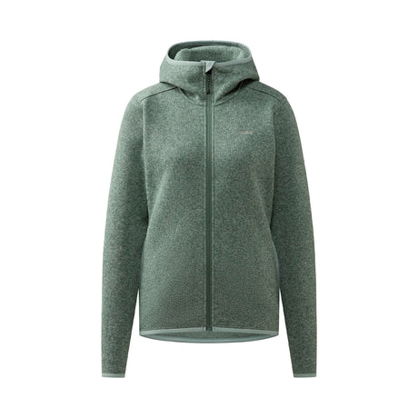 Haglöfs Swook II Mid Hood women, hupullinen fleecetakki, naisten, meleerattu vihreä