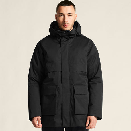 Urban Padded Parka M musta parkatakki