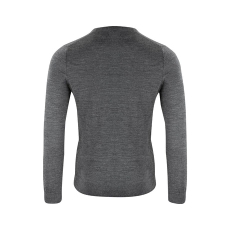 Cutter & Buck Vernon V-neck Men, meleerattu antrasiitti, selkä