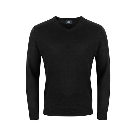 Cutter & Buck Vernon V-neck Men, musta