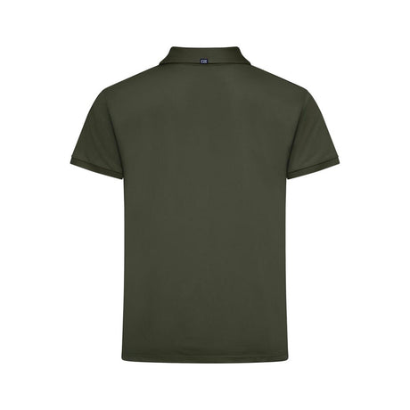 Cutter & Buck Virtue Polo Solid tummanvihreä, selkä