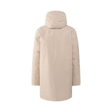 Yra Mimic Proof Parka Men, chalk beige, selkä