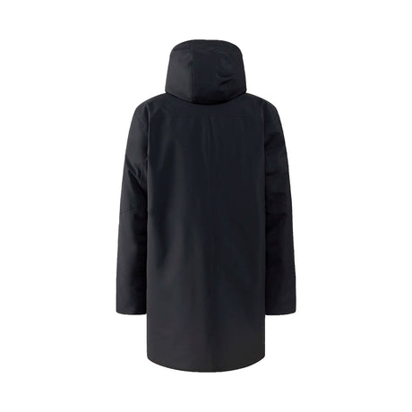 Yra Mimic Proof Parka Men, musta, selkä