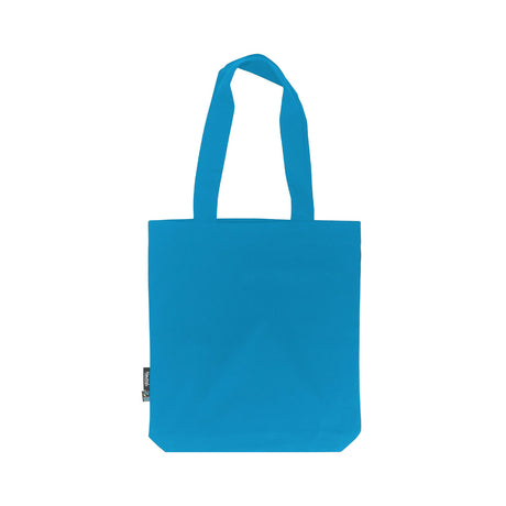 azure sininen neutral kangaskassi twill bag