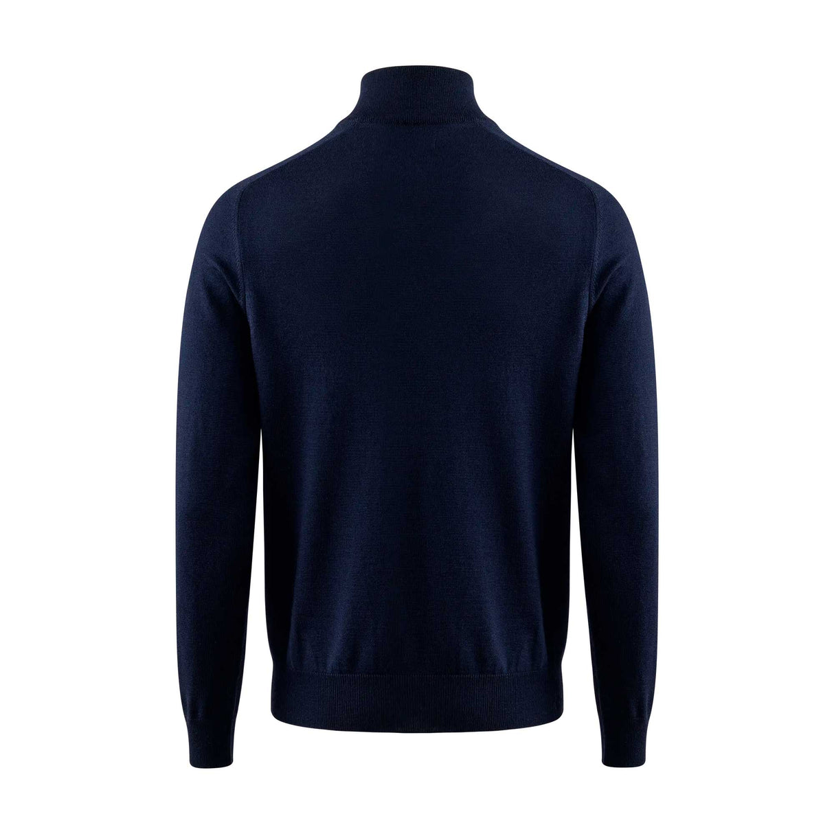 berkeley Wilton Merino Halfzip tummansininen, selkä