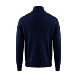 berkeley Wilton Merino Halfzip tummansininen, selkä