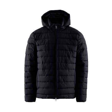 berkeley delano jacket, musta, irrotettavalla hupulla