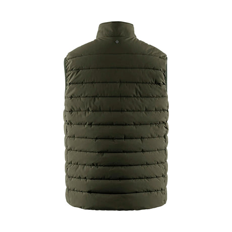 berkeley delano vest, tummanvihreä, selkä