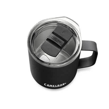 camelbak camp mug retkimuki 350 ml musta termosmuki