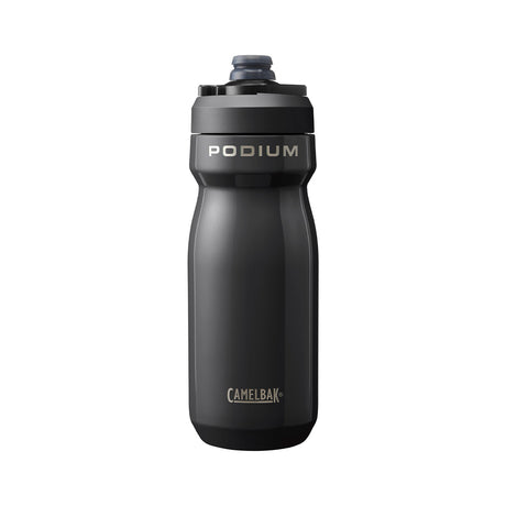 camelbak podium teräksinen juomapullo 530 ml musta