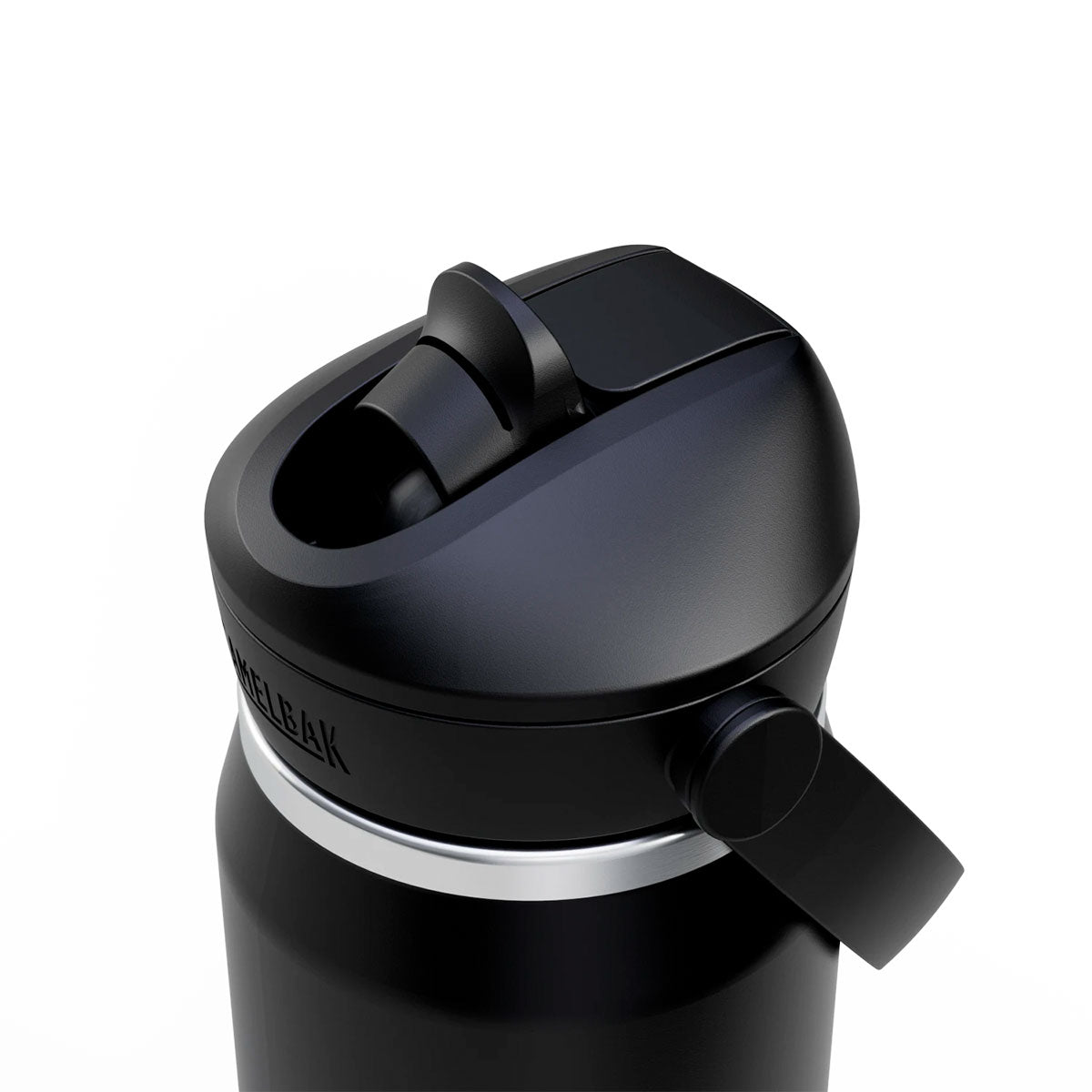 camelbak thrive flip straw vss, 0,75L, musta, pilli suljettuna