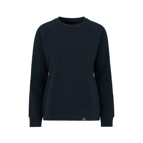 cottover french Terry Crew Neck Lady tummansininen