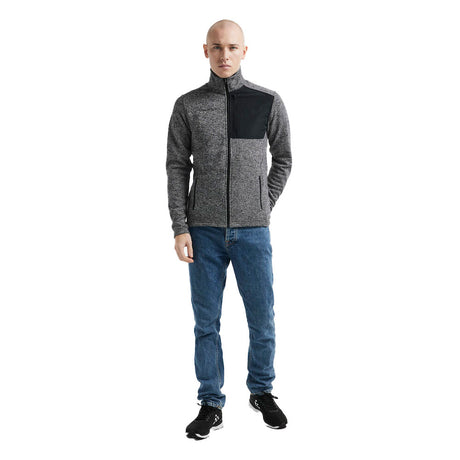 Craft ADV Explore Heavy Fleece Jacket meleerattu musta