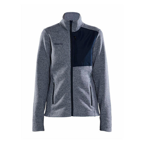 craft ADV Explore Heavy Fleece Jacket naisten, siniharmaa