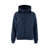 Craft Community 2.0 FZ Hoodie W, navy tummansininen