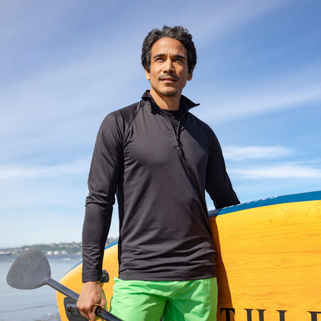 cutter buck Coos Bay Half Zip pitkähihainen paita