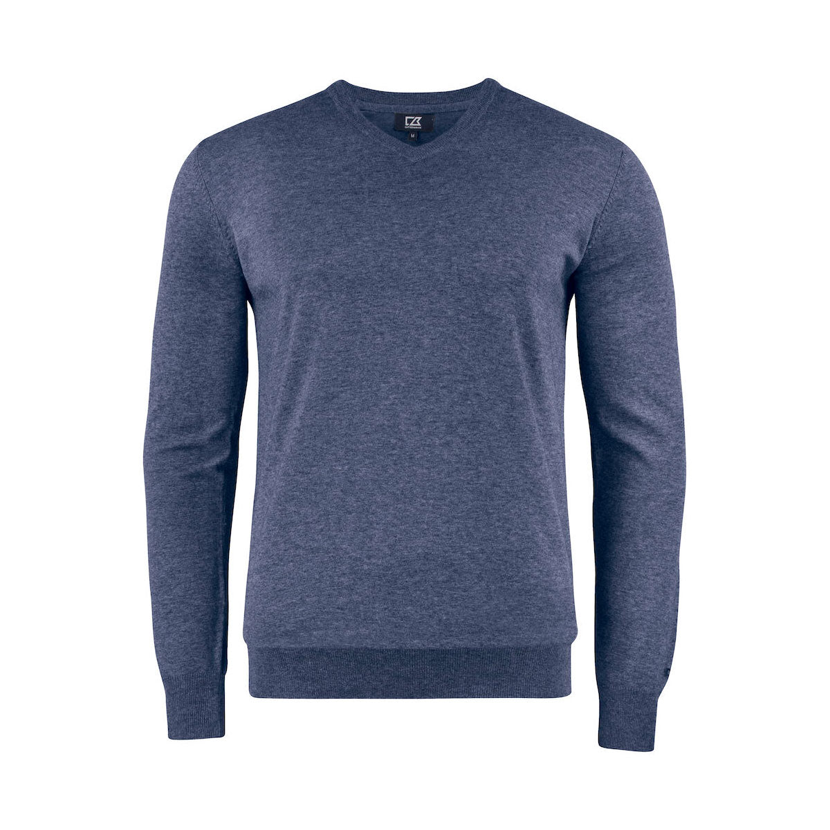 cutter buck Oakville V-neck neulepusero meleerattu sininen