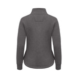 Cutter & Buck Pemberton Cardigan Full Zip Women, tummanharmaa, selkä