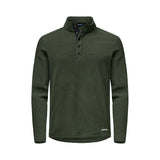 cutter buck hunts point fleece tummanvihreä