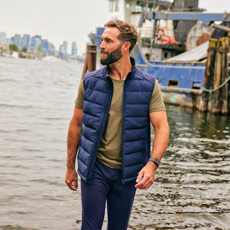 Cutter & Buck Oak Harbor vest men, miesten toppaliivi