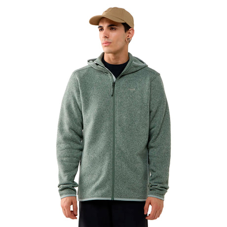 Haglöfs Swook II Mid Hood fleecehuppari, meleerattu vihreä