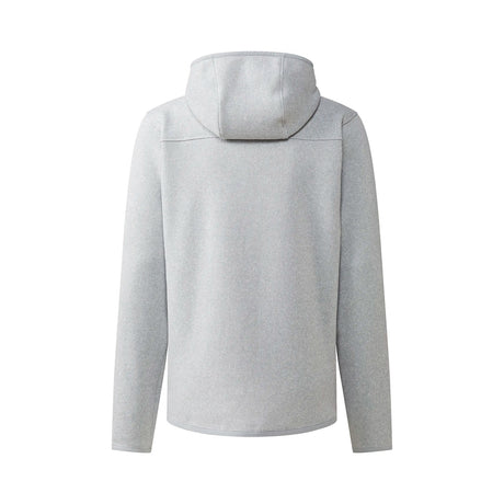 Haglöfs Swook II Mid Hood fleecetakki hupulla, meleerattu vaaleanharmaa, selkäpuoli